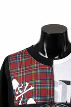 Load image into Gallery viewer, mastermind JAPAN x CHANGES exclusive ReBUILD T-SHIRT / CH-BODY (BLACK #32)