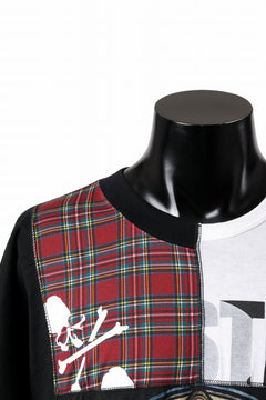 Load image into Gallery viewer, mastermind JAPAN x CHANGES exclusive ReBUILD T-SHIRT / CH-BODY (BLACK #32)