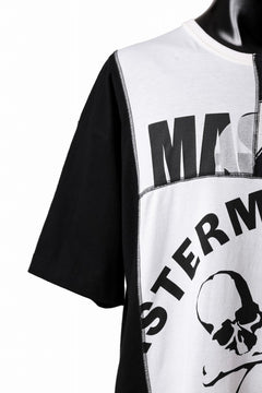Load image into Gallery viewer, mastermind JAPAN x CHANGES exclusive ReBUILD T-SHIRT / CH-BODY (BLACK #35)