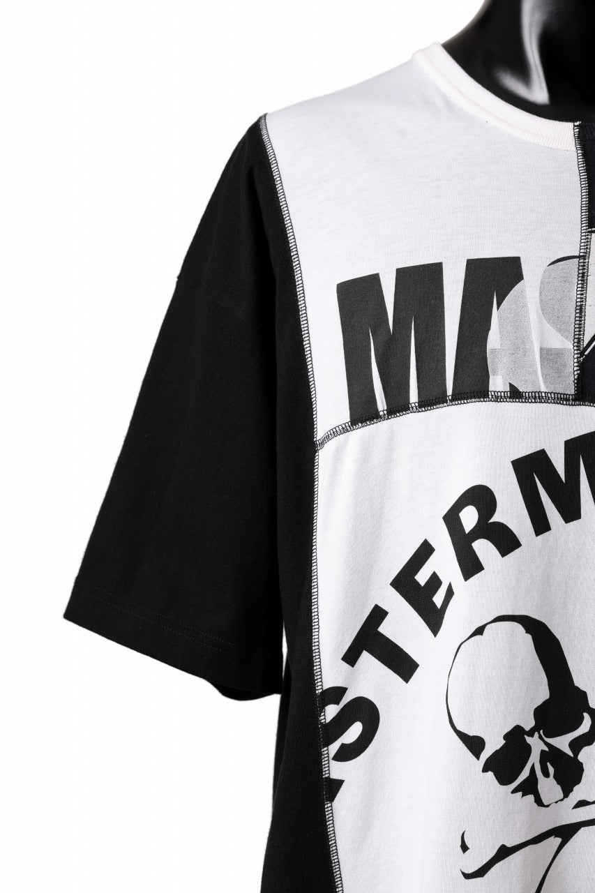 Load image into Gallery viewer, mastermind JAPAN x CHANGES exclusive ReBUILD T-SHIRT / CH-BODY (BLACK #35)