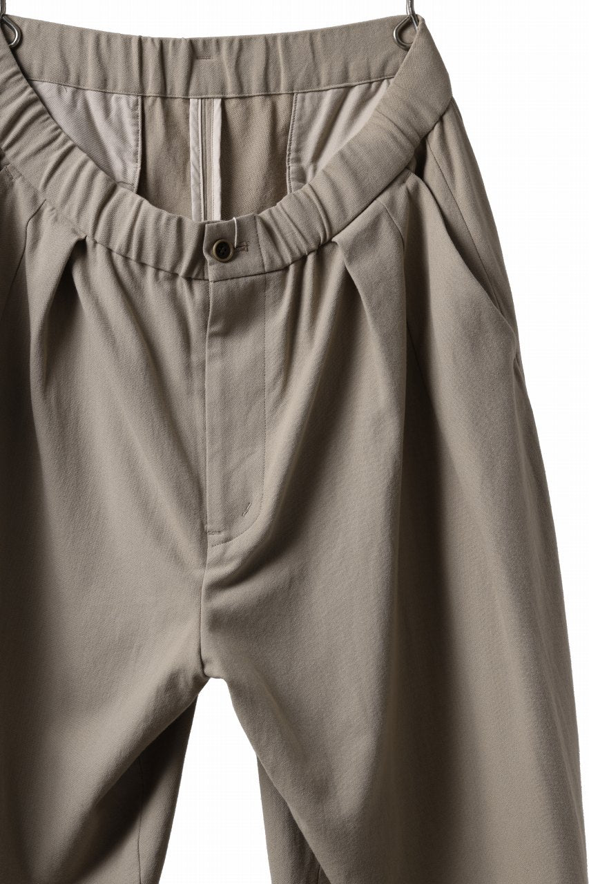 画像をギャラリービューアに読み込む, CAPERTICA BALLOON PANTS / BARATHEA CLOTH (BEIGE)