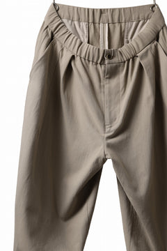 画像をギャラリービューアに読み込む, CAPERTICA BALLOON PANTS / BARATHEA CLOTH (BEIGE)