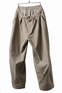 画像をギャラリービューアに読み込む, CAPERTICA BALLOON PANTS / BARATHEA CLOTH (BEIGE)