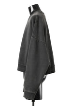 画像をギャラリービューアに読み込む, entire studios BOX CREW SWEAT PULLOVER (WASHED BLACK)