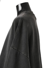 画像をギャラリービューアに読み込む, entire studios BOX CREW SWEAT PULLOVER (WASHED BLACK)