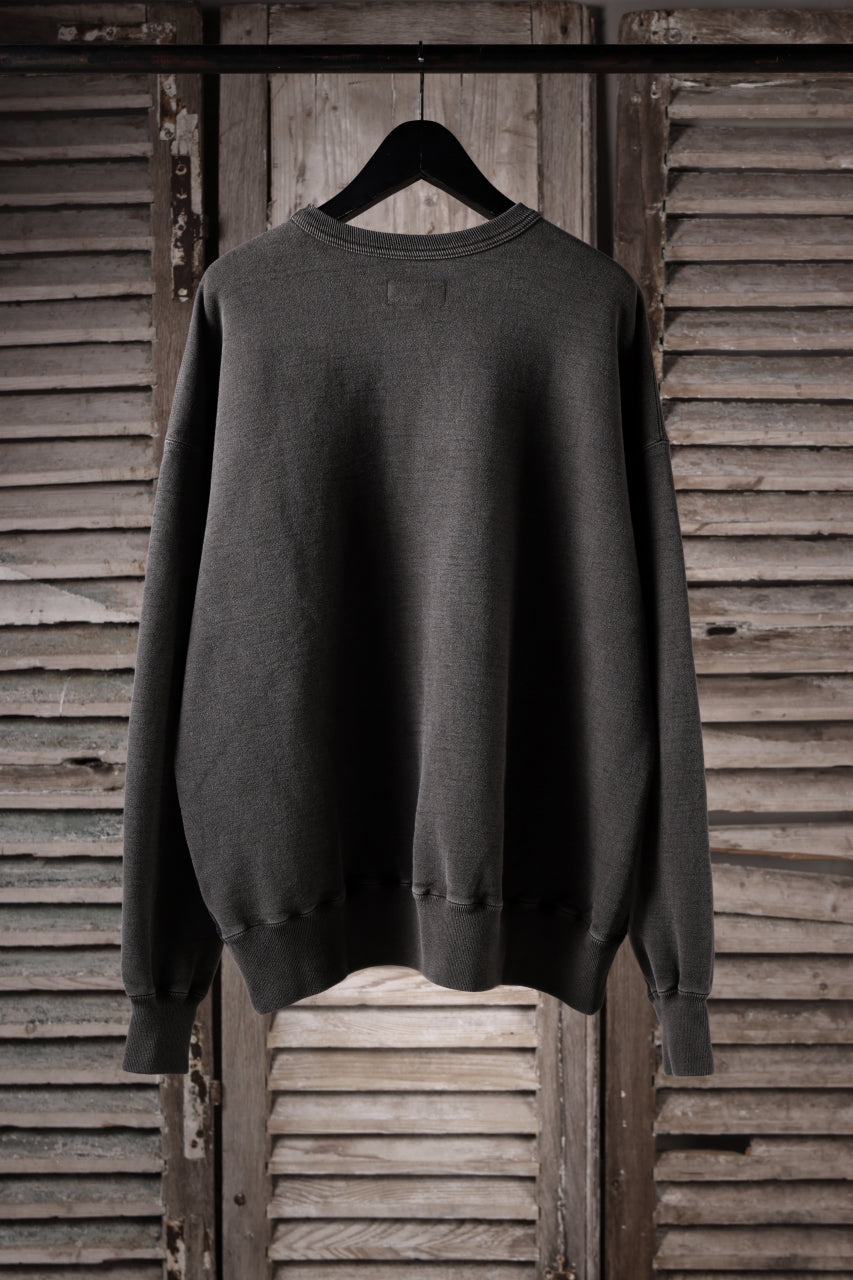 画像をギャラリービューアに読み込む, LASTMAN PRINTED CREW NECK -NFL- (BLACK)