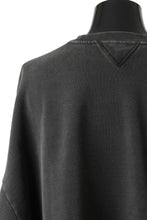 画像をギャラリービューアに読み込む, entire studios BOX CREW SWEAT PULLOVER (WASHED BLACK)
