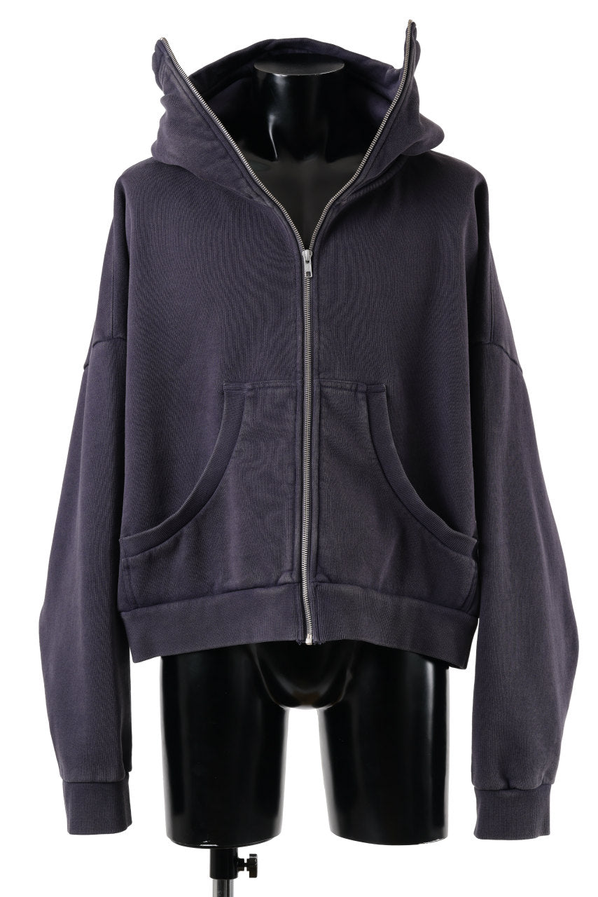 画像をギャラリービューアに読み込む, entire studios FULL ZIP SWEAT PARKA (INK)