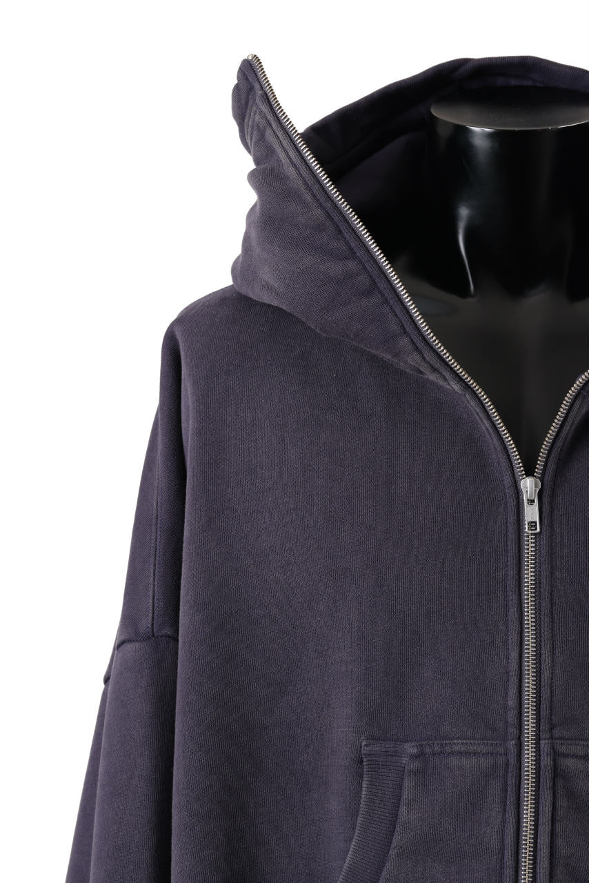 画像をギャラリービューアに読み込む, entire studios FULL ZIP SWEAT PARKA (INK)