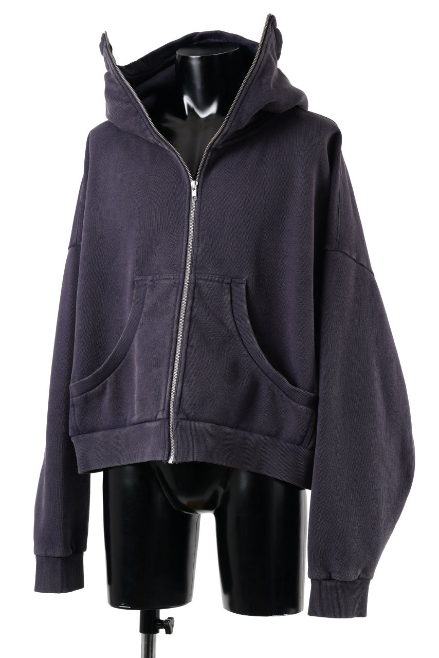 画像をギャラリービューアに読み込む, entire studios FULL ZIP SWEAT PARKA (INK)