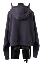 画像をギャラリービューアに読み込む, entire studios FULL ZIP SWEAT PARKA (INK)