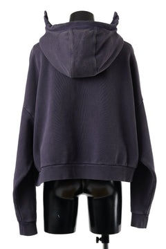 画像をギャラリービューアに読み込む, entire studios FULL ZIP SWEAT PARKA (INK)