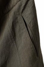 Load image into Gallery viewer, sus-sous trousers pierrot / C/L heavy poplin washer (OLIVE GREEN)