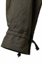 Load image into Gallery viewer, sus-sous trousers pierrot / C/L heavy poplin washer (OLIVE GREEN)