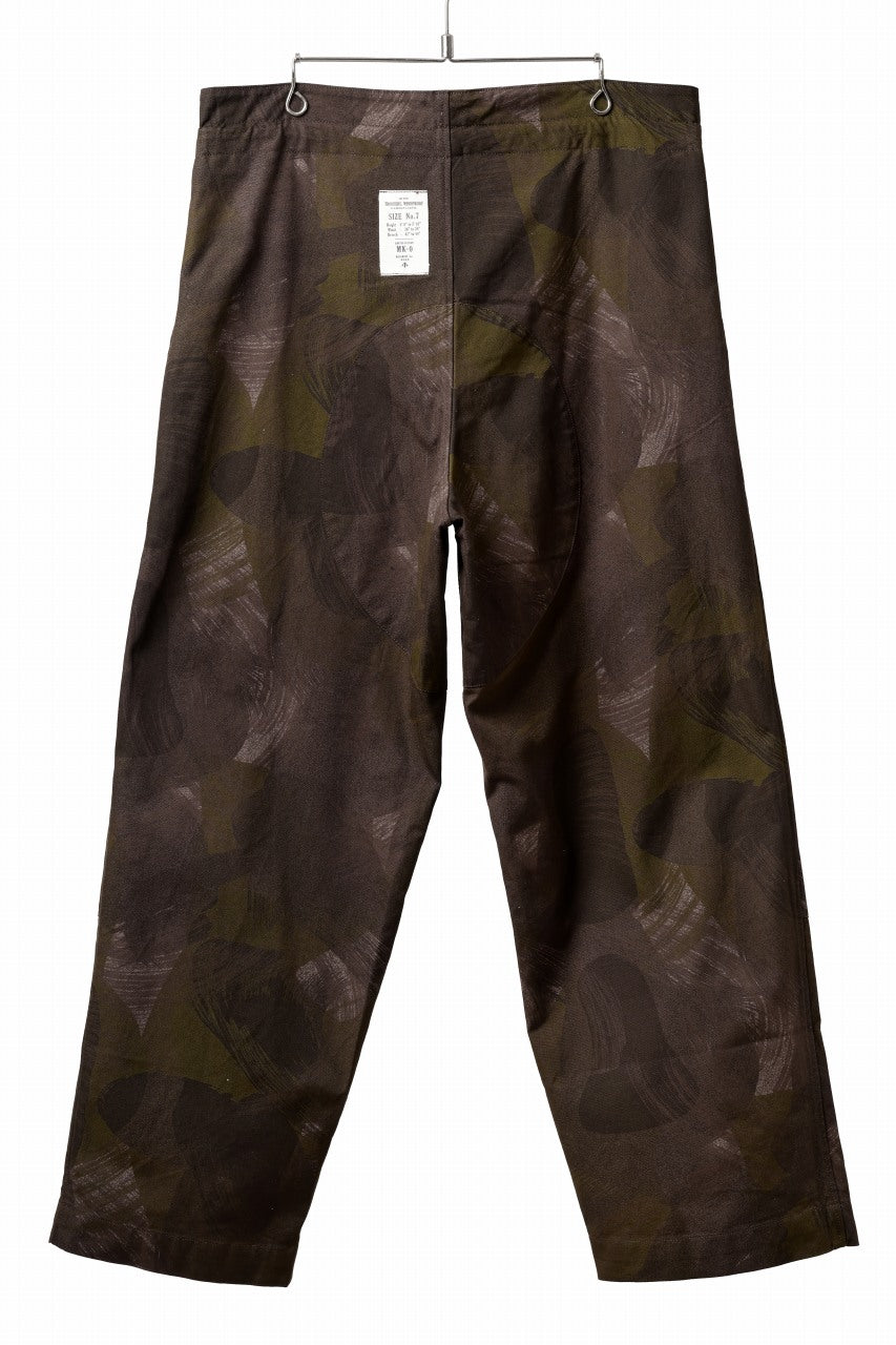Load image into Gallery viewer, sus-sous limited trousers MK-0 / british military cotton (CAMOUFLAGE)