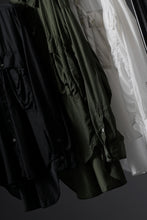 画像をギャラリービューアに読み込む, KATHARINE HAMNETT PARACHUTE LONG TAIL SHIRT / GARMENT DYED (WHITE)