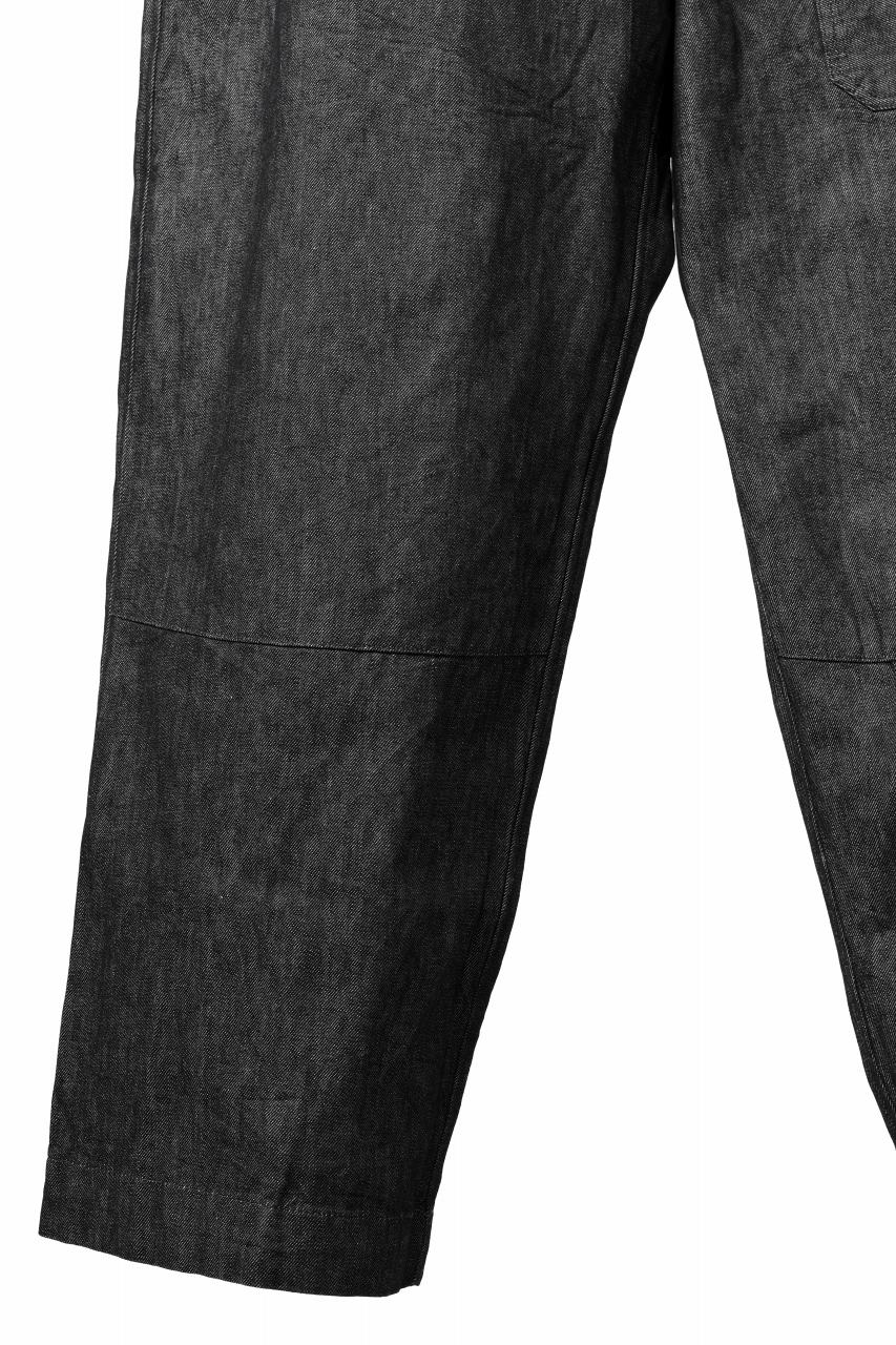 Load image into Gallery viewer, sus-sous trousers MK-1 / 11.5oz supima silket denim (BLACK)