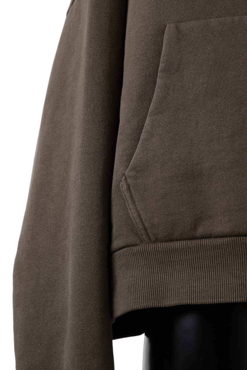 画像をギャラリービューアに読み込む, entire studios HEAVY HOOD SWEAT PULLOVER (BRUNETTE)