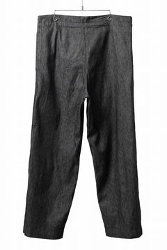 Load image into Gallery viewer, sus-sous trousers MK-1 / 11.5oz supima silket denim (BLACK)