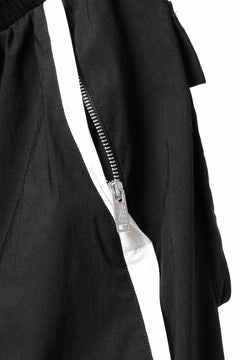 画像をギャラリービューアに読み込む, thom/krom SIDE LINE JOGGER PANTS / ELASTIC VISCOSE NYLON (BLACK)