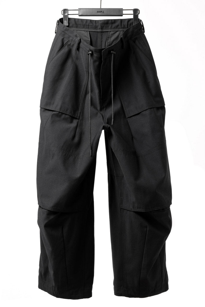 画像をギャラリービューアに読み込む, Juun.J Loose Fit Cordura Pants (BLACK)