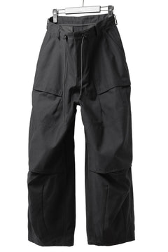 画像をギャラリービューアに読み込む, Juun.J Loose Fit Cordura Pants (BLACK)
