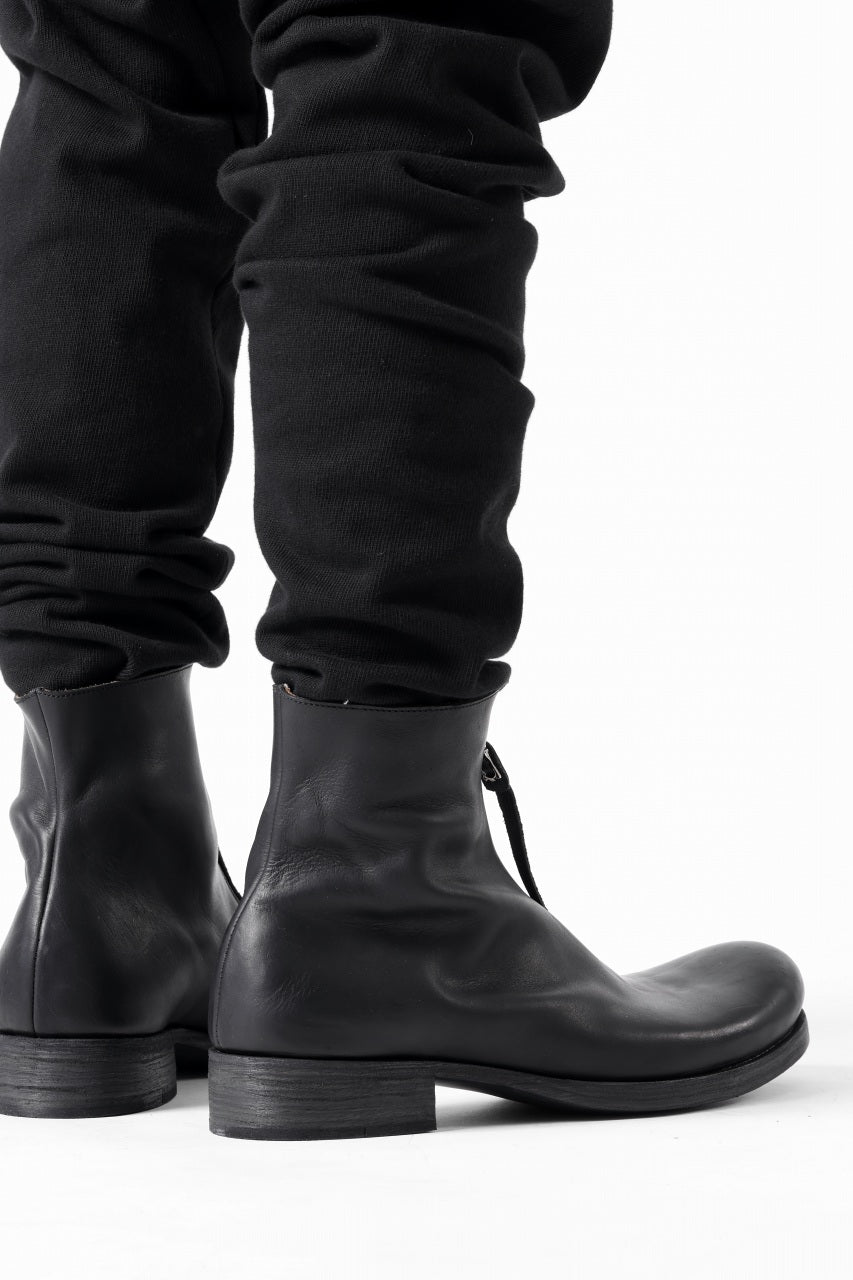 Load image into Gallery viewer, m.a+ side zipped short boot / S1G2Z/VA1,5 (BLACK)