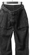 画像をギャラリービューアに読み込む, Juun.J Pocket Detailed Denim Pants (BLACK)