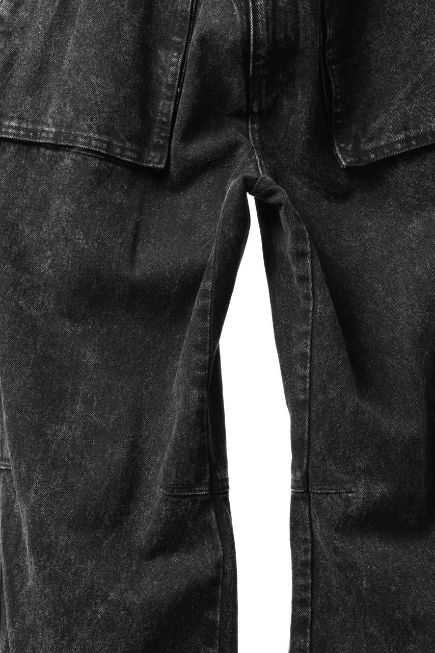 画像をギャラリービューアに読み込む, Juun.J Pocket Detailed Denim Pants (BLACK)