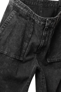 画像をギャラリービューアに読み込む, Juun.J Pocket Detailed Denim Pants (BLACK)