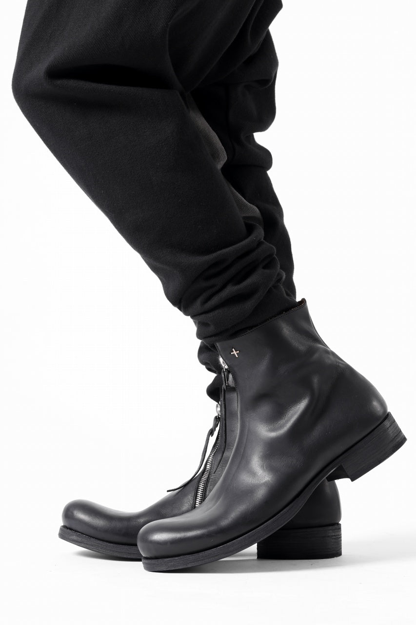 Load image into Gallery viewer, m.a+ side zipped short boot / S1G2Z/VA1,5 (BLACK)
