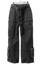 画像をギャラリービューアに読み込む, Juun.J Pocket Detailed Denim Pants (BLACK)