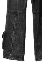 画像をギャラリービューアに読み込む, Juun.J Pocket Detailed Denim Pants (BLACK)