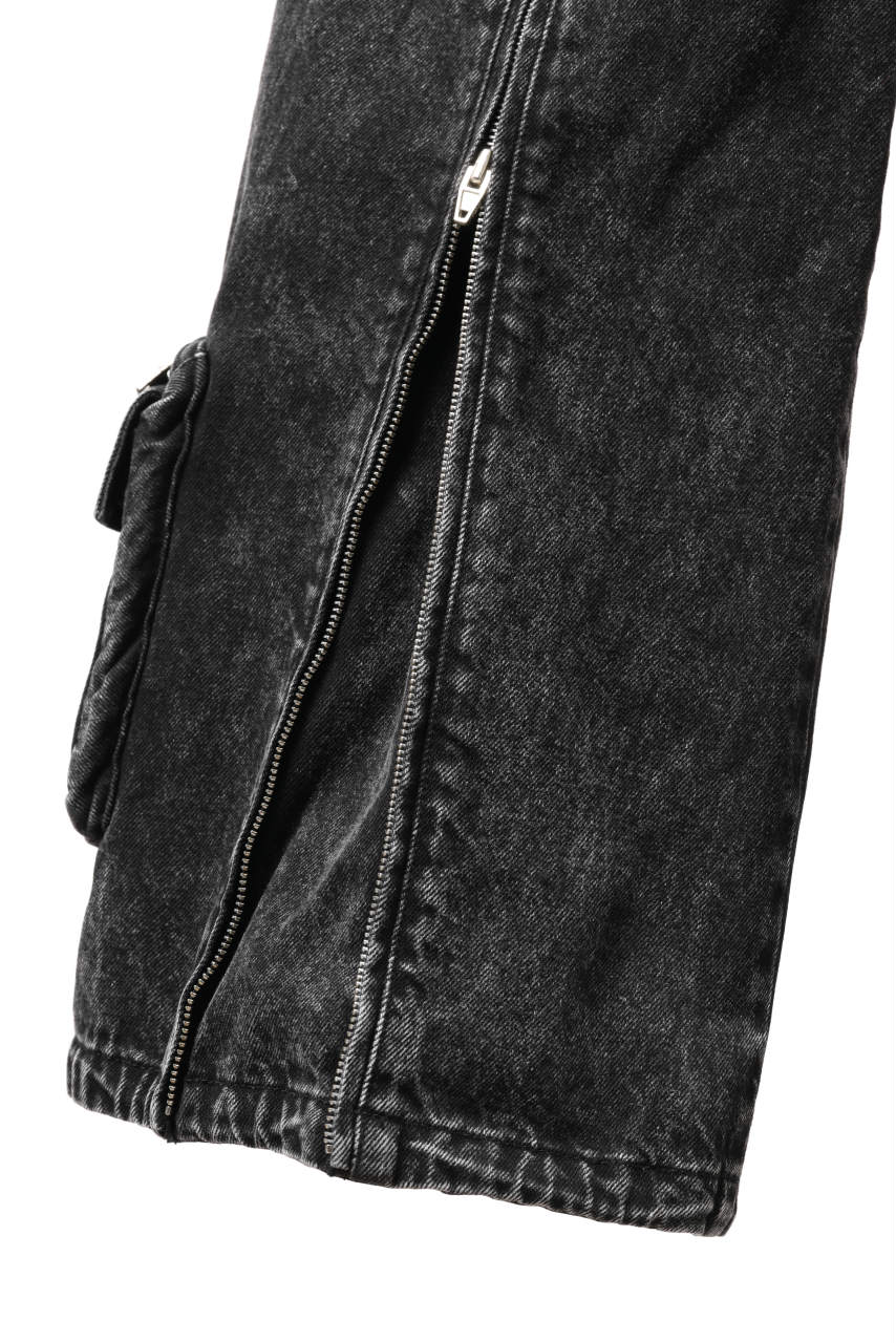画像をギャラリービューアに読み込む, Juun.J Pocket Detailed Denim Pants (BLACK)