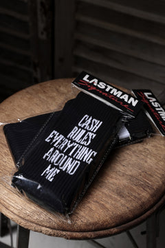 画像をギャラリービューアに読み込む, LASTMAN LOGO SOX -C.R.E.A.M- (BLACK)
