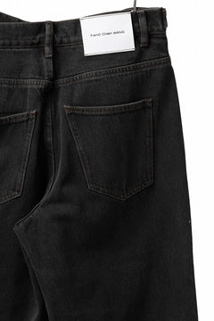 画像をギャラリービューアに読み込む, Feng Chen Wang TILTED WASITBAND JEANS TROUSERS (BLACK/BLUE)