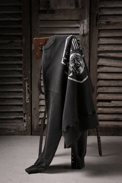 画像をギャラリービューアに読み込む, LASTMAN PRINTED CREW NECK -NFL- (BLACK)