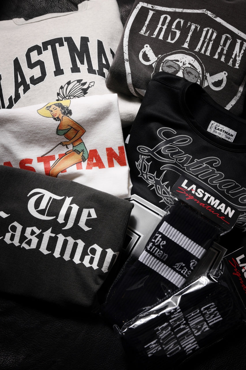 画像をギャラリービューアに読み込む, LASTMAN LOGO SOX -C.R.E.A.M- (BLACK)
