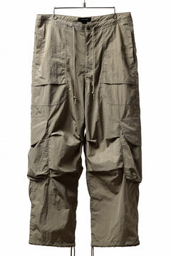 画像をギャラリービューアに読み込む, entire studios FREIGHT CARGO PANTS / CRINKLE NYLON (SAGE)