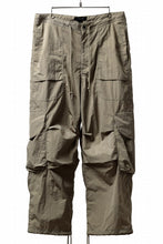 画像をギャラリービューアに読み込む, entire studios FREIGHT CARGO PANTS / CRINKLE NYLON (SAGE)