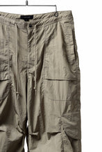 画像をギャラリービューアに読み込む, entire studios FREIGHT CARGO PANTS / CRINKLE NYLON (SAGE)