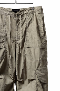 画像をギャラリービューアに読み込む, entire studios FREIGHT CARGO PANTS / CRINKLE NYLON (SAGE)