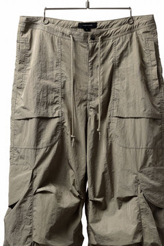 画像をギャラリービューアに読み込む, entire studios FREIGHT CARGO PANTS / CRINKLE NYLON (SAGE)