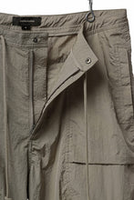 画像をギャラリービューアに読み込む, entire studios FREIGHT CARGO PANTS / CRINKLE NYLON (SAGE)