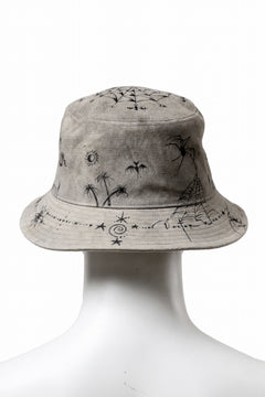 画像をギャラリービューアに読み込む, READYMADE x Dr.WOO BUCKET HAT TATOO (WHITE)