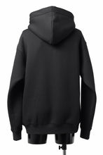 画像をギャラリービューアに読み込む, Feng Chen Wang 2 IN 1 HOODIE WITH FELTED BACKING (BLACK)