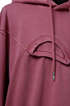 画像をギャラリービューアに読み込む, Feng Chen Wang 3 IN 1 TIE-DYE HOODIE (RED)