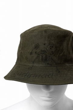 画像をギャラリービューアに読み込む, READYMADE x Dr.WOO BUCKET HAT TATOO (KHAKI)