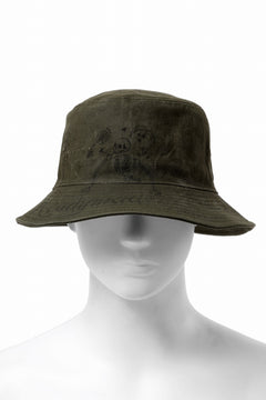 画像をギャラリービューアに読み込む, READYMADE x Dr.WOO BUCKET HAT TATOO (KHAKI)