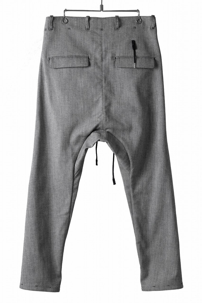 Boris Bidjan Saberi パンツ　LONGJOHN hide-m | Boris Bidjan Saberi men pants LongJohn 2.1, black